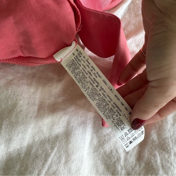 Pink Zara Linen Shorts - S - Picture 4 of 4